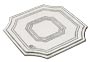 octagonal coaster (Engrave personalized)