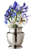 personalized rimmed vase