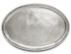 Metall-Tablett oval (personalisiert)