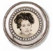 round picture frame, sm (Engrave personalized)