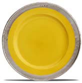 dinner plate - gold