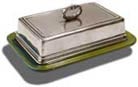 personalized butter dish