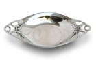 oval bowl with handles (Engrave personalized)