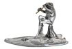 frog with flute on waterlily (Engrave personalized)