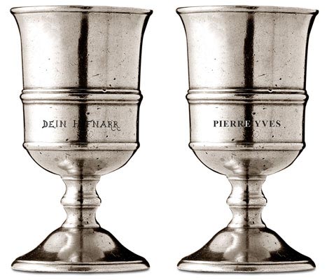 personalized goblet