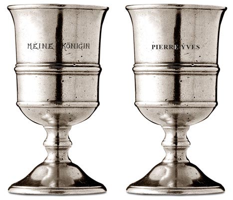 personalized goblet