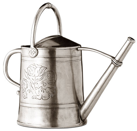 Watering can, grey, Pewter, cm h 24