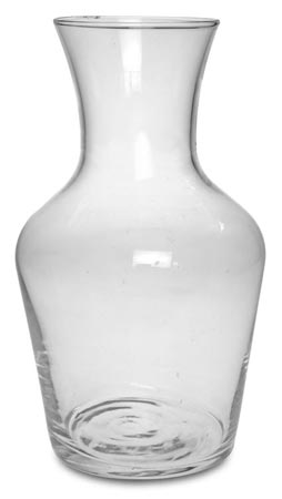 Dekantierflasche, , Glas, cm h 20,5 lt 1