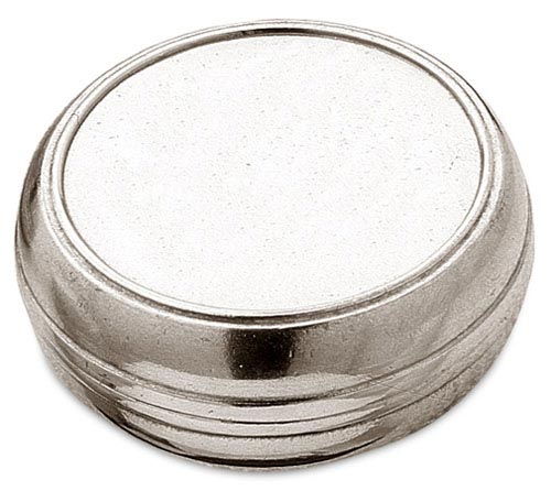 Round box (small), grey, Pewter, cm Ø 5