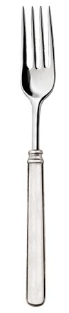 Serving fork, grey, Pewter and Stainless steel, cm 26