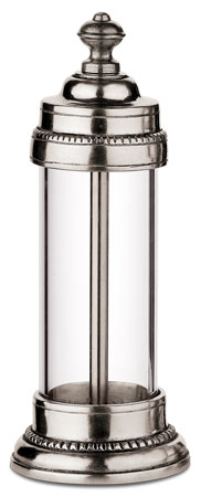 Мельница для соли, серый, олова и lead-free Crystal glass, cm h 15