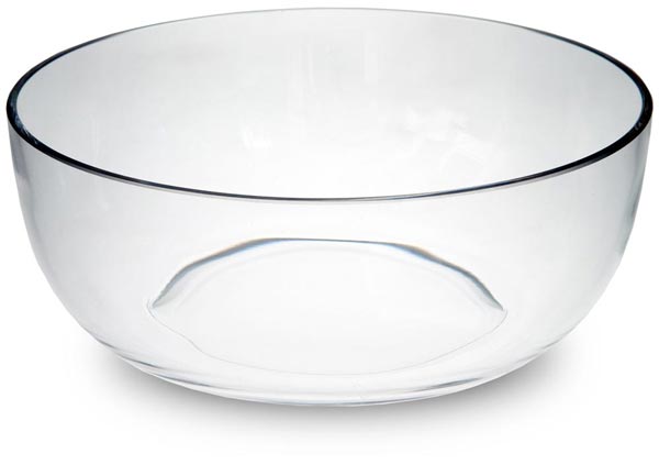 Crystal bowl, , lead-free Crystal glass, cm Ø 18,5