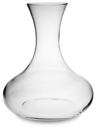 Decanter, , lead-free Crystal glass, cm h 24