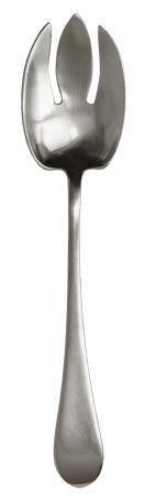 Tenedor de servir, gris, Estaño, cm 30