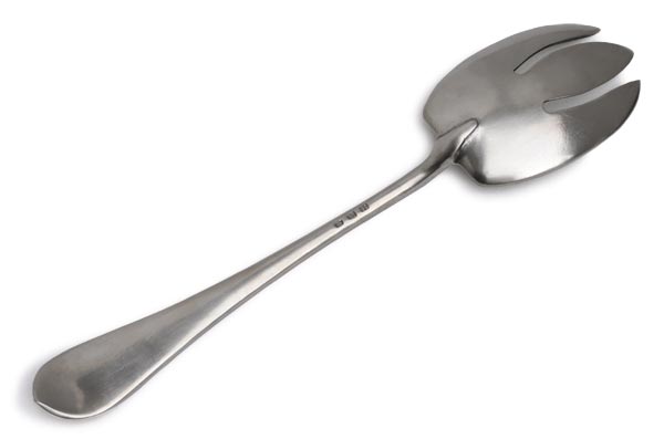 Serving fork, grey, Pewter, cm 30