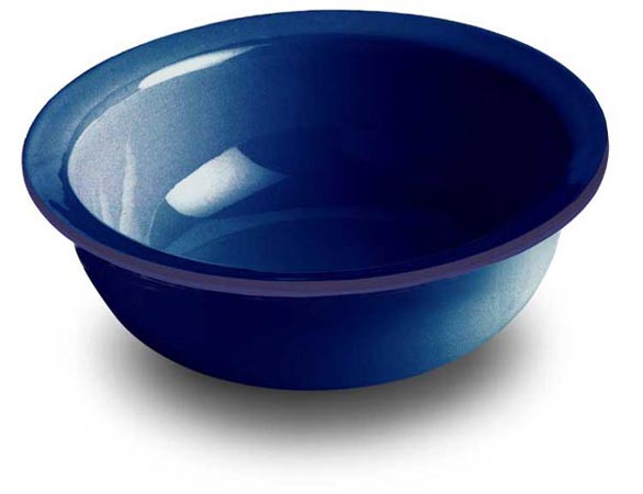 Cereal bowl, blue, Ceramic, cm Ø 17,6