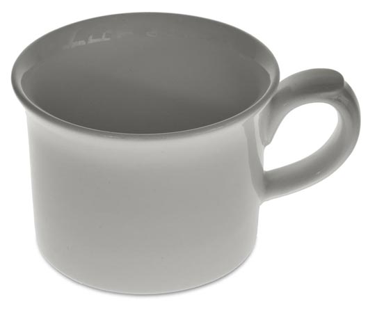 Tea cup, alb, Ceramice, cm Ø9,4 x h 6,8 x cl 30