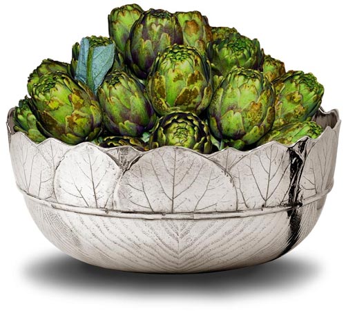 Salad bowl, grey, Pewter, cm Ø25xh10,5