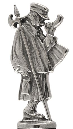Night watchman figurine - WMF, grey, Pewter / Britannia Metal, cm h 5,6