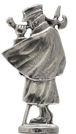 Night watchman figurine - WMF, grey, Pewter / Britannia Metal, cm h 5,6