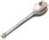 Pewter spoon, grey