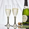 Champagnerglas Grau, cm h 20,5 x cl 17