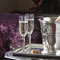 Champagne glass (Pewter and lead-free Crystal glass) 