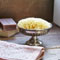 Footed bowl / soap dish - collection: Impero