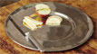 Сервировочная тарелка серый, cm Ø 33