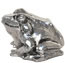 Statuette - frog, grey