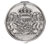 Scatolina tonda - stemma della Baviera, Metallo (Peltro) / Britannia Metal