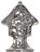 Father Rhine and mother Moselle figurine, Pewter
