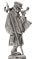 Night watchman figurine - WMF, grey