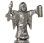 Statuetta - Münchner Kindl con rapa - Monaco di Baviera, grigio