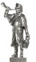 Statuetta - guardiano notturno, grigio