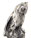 Owl statuette, grey