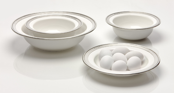 Pewter and Ceramic Tableware - Modern Times