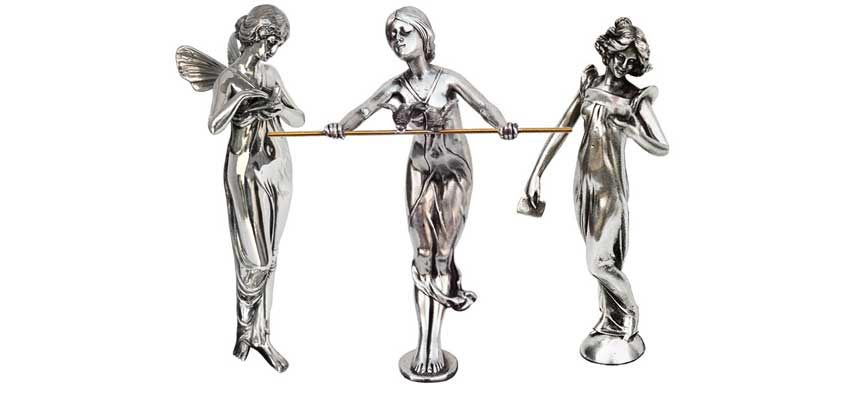 Weibliche Figuren hergestellt in Italien