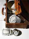 peltro: bussole, scatole, orologi