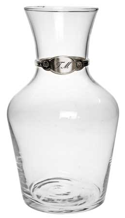 personalized wine decanter, litre