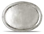 oval incised tray   cm 24 x 18,5