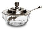 sugar bowl with spoon