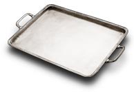 rectangular handles tray