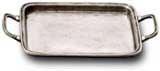 rectangular handles tray   cm 20x16