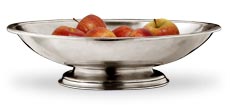 oval footed centerpiece   cm 44x33