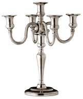 candelabro 5 fiamme