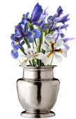 rimmed vase