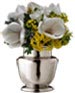 rimmed vase