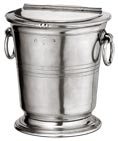 Ice bucket with lid   cm Ø19xh22