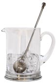 caraffa acqua con cucchiaio